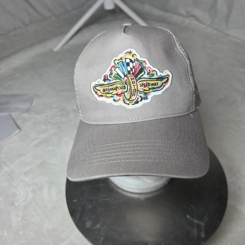 Indianapolis Motor Speedway‎ SnapBack Embroidered Cap Hat - by JUSTIN PATTEN